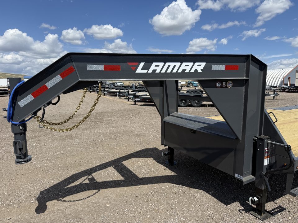 New 2026 Lamar 24' Deckover Gooseneck Trailer 14K
