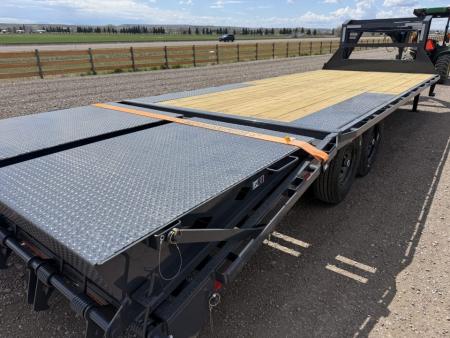 New 2026 Lamar 24' Deckover Gooseneck Trailer 14K