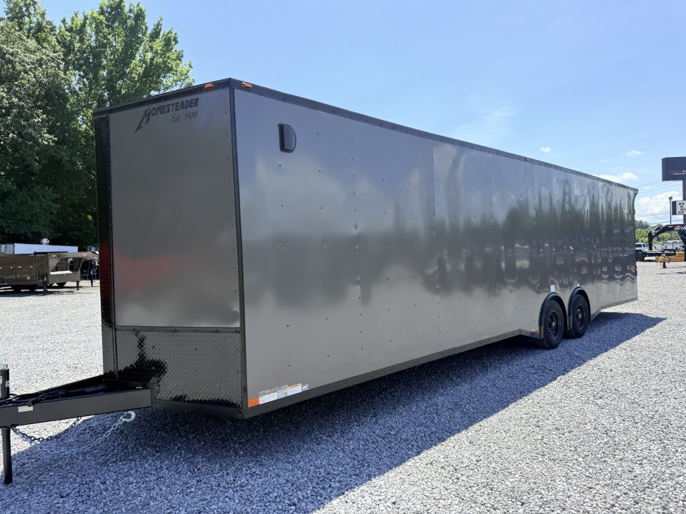 New 2027 Homesteader Trailer 8.5X32 IH (7FT HT) 10K GVWR Car / Racing Trailer