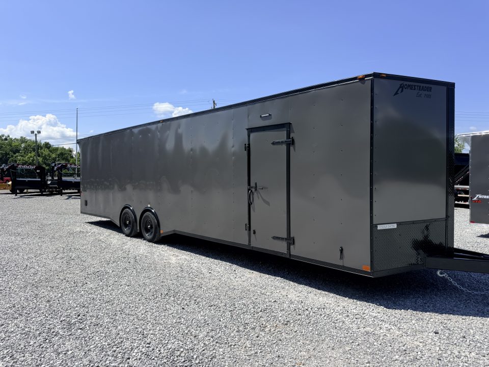 New 2027 Homesteader Trailer 8.5X32 IH (7FT HT) 10K GVWR Car / Racing Trailer