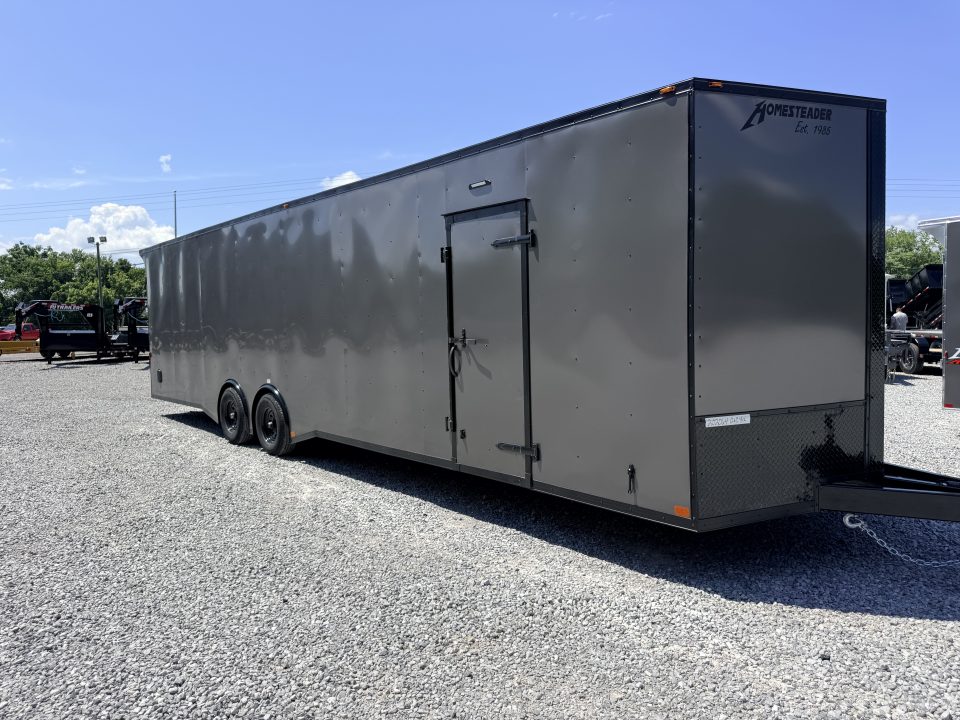 New 2027 Homesteader Trailer 8.5X32 IH (7FT HT) 10K GVWR Car / Racing Trailer