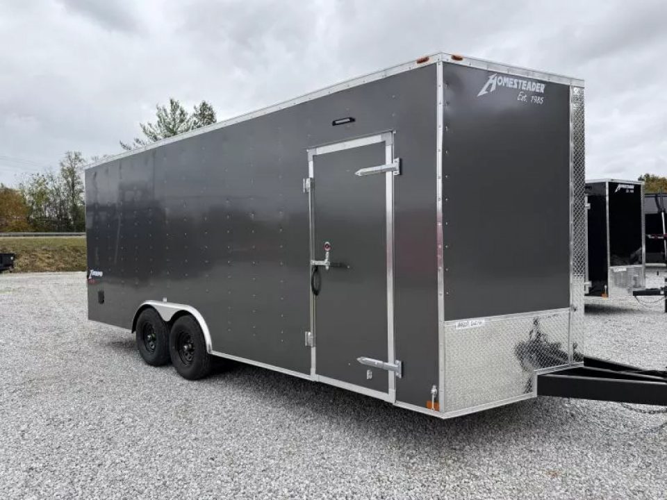 New 2027 Homesteader Trailer 8.5x20 TA CAR HAULER 10K (SPOILER) Car / Racing Trailer