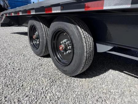 New 2027 Lamar Trailers 102X40 16k GVWR MEGA RAMPS Flatbed Trailer