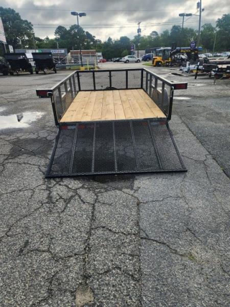 New 2026 Down 2 Earth Trailers 6x10 w/ Gate and 2' Expanded Metal Sides Utility Trailer