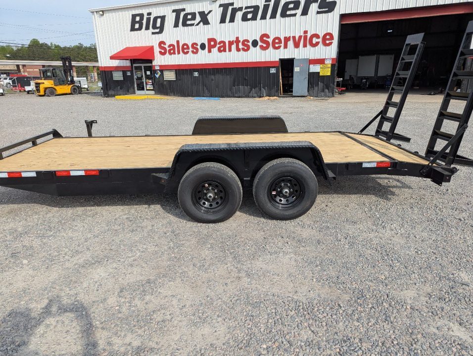 New 2026 Down 2 Earth Trailers 20ft 10K w/ Fold Up Ramps Equipment Trailer