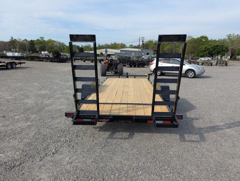 New 2026 Down 2 Earth Trailers 20ft 10K w/ Fold Up Ramps Equipment Trailer