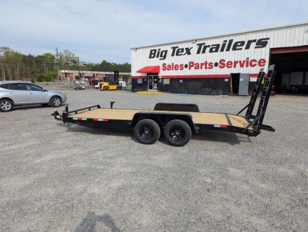New 2026 Down 2 Earth Trailers 20ft 10K w/ Fold Up Ramps Equipment Trailer