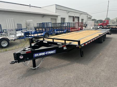 New 2026 Sure-Trac 8.5x25 (20+5) 15K HD Low Profile Deckover Trailer