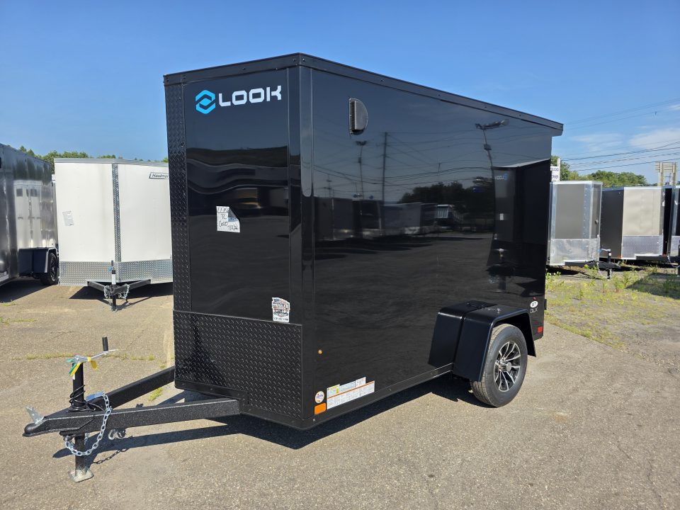 New 2027 Look Trailers ST DLX 6X10 - RAMP Cargo / Enclosed Trailer