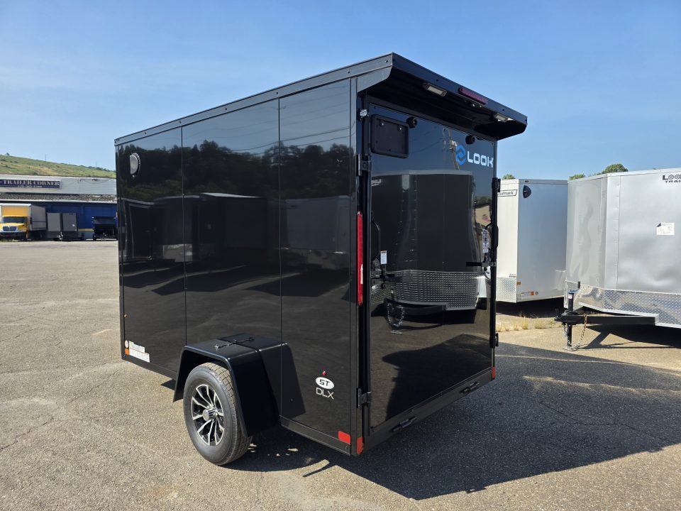 New 2027 Look Trailers ST DLX 6X10 - RAMP Cargo / Enclosed Trailer