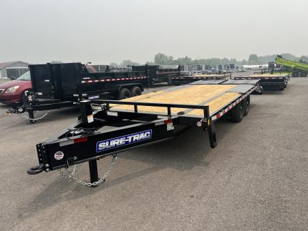 New 2026 Sure-Trac 8.5x20 15K HD Low Profile Deckover Trailer