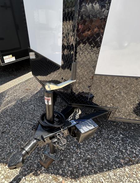 New 2026 Family Trailer 7x16 Tandem Axles Cargo / Enclosed Trailer- Screwless Exterior- Blackout Pkg.- Rear Spoiler