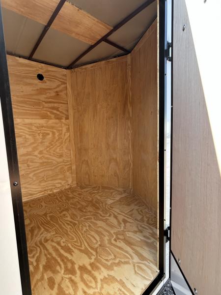 New 2026 Family Trailer 7x16 Tandem Axles Cargo / Enclosed Trailer- Screwless Exterior- Blackout Pkg.- Rear Spoiler