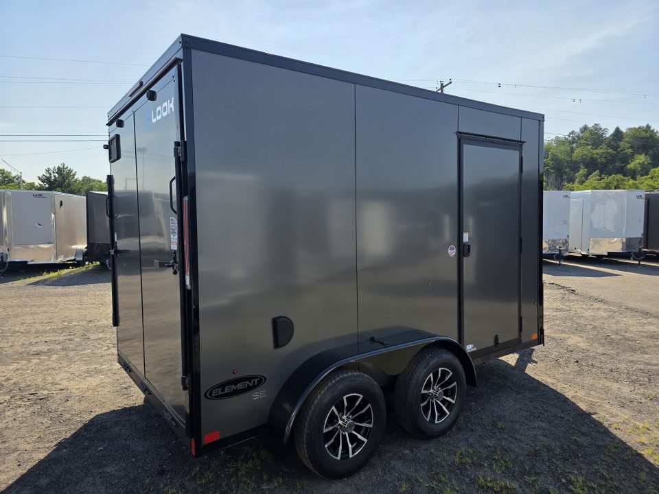 New 2027 Look Trailers ELEMENT SE 7X12 7K - RAMP Cargo / Enclosed Trailer