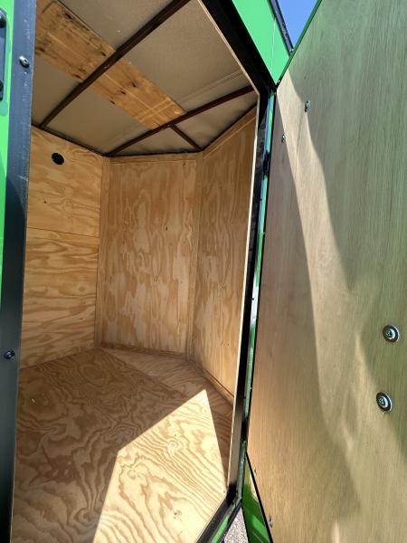 New 2026 Family Trailer 7x16 Tandem Axle Cargo / Enclosed Trailer- Screwless Exterior- Blackout Pkg.- Rear Spoiler