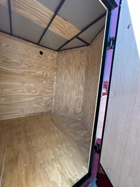 New 2026 Family Trailer 7x16 Tandem Axle Cargo / Enclosed Trailer- Screwless Exterior- Blackout Pkg- Rear Spoiler