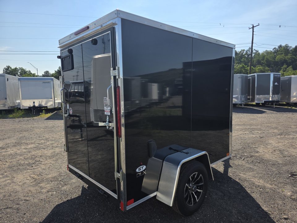 New 2027 Look Trailers ST DLX 5X8 - RAMP DOOR Cargo / Enclosed Trailer