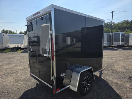 New 2027 Look Trailers ST DLX 5X8 - RAMP DOOR Cargo / Enclosed Trailer
