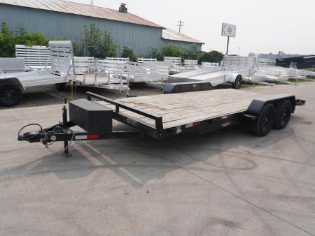 Used 2021 H&H Trailers 82 x16ft Car Hauler