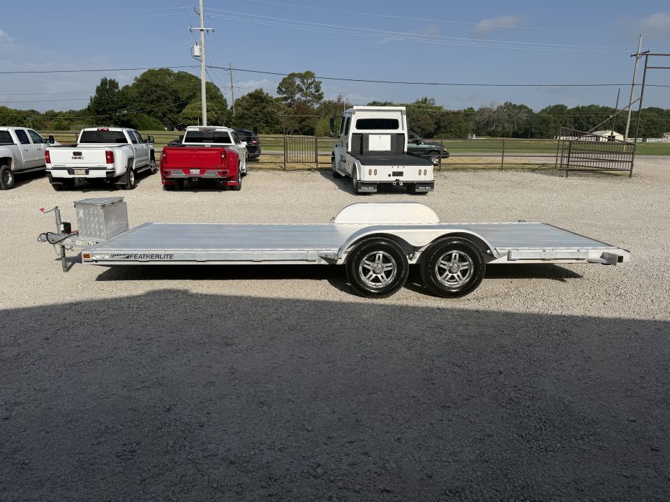 New 2023 Featherlite Trailers 20' Open Car Hauler Bumper Pull 3182 Car Hauler