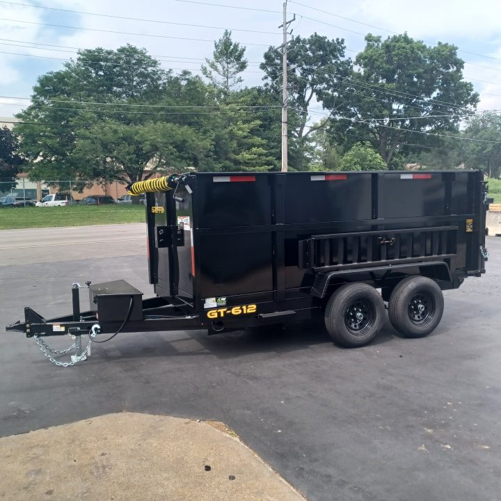 New 6X12 HIGH SIDE DUMP TRAILER