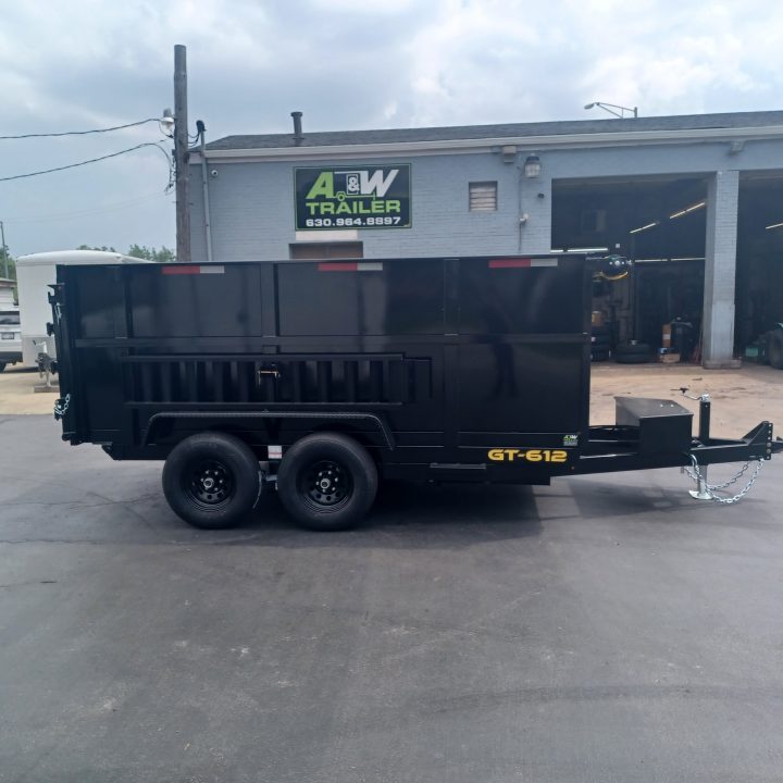 New 6X12 HIGH SIDE DUMP TRAILER