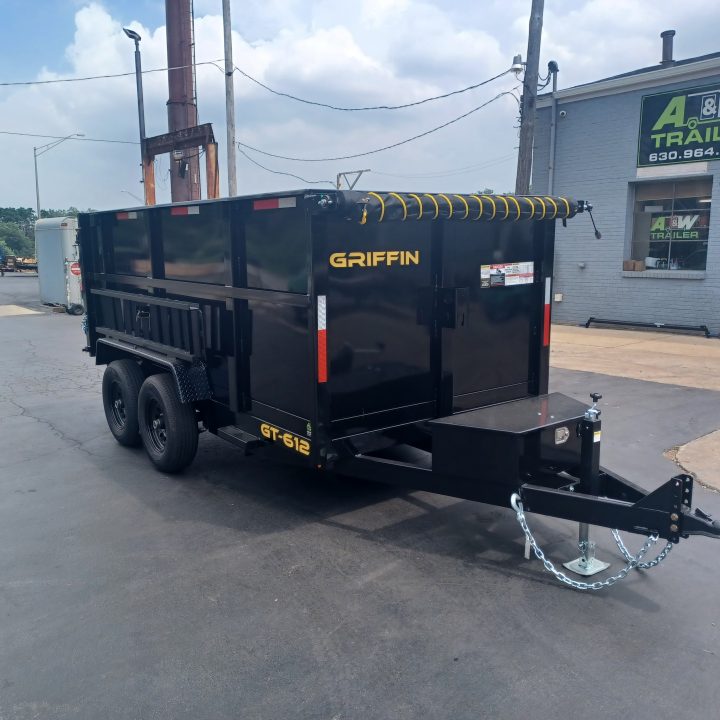 New 6X12 HIGH SIDE DUMP TRAILER