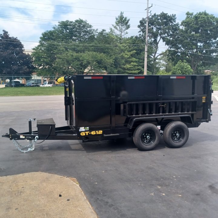New 6X12 HIGH SIDE DUMP TRAILER