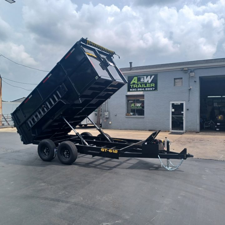 New 6X12 HIGH SIDE DUMP TRAILER
