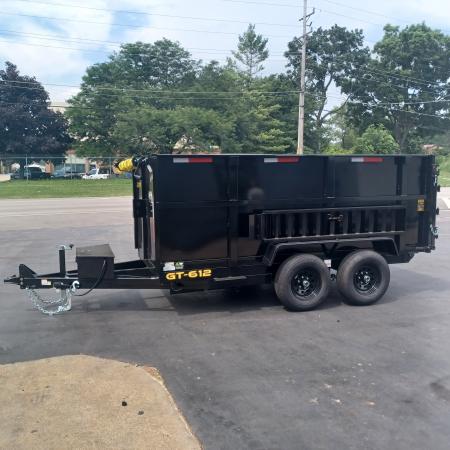 New 6X12 HIGH SIDE DUMP TRAILER