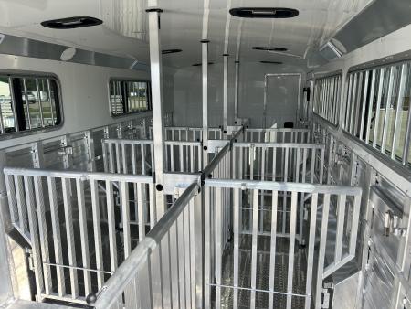 New 2026 4-Star Trailers 7'6"x22' 8 Pen ShowStock Trailer