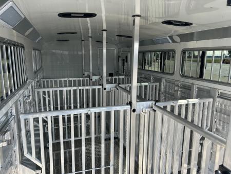 New 2026 4-Star Trailers 7'6"x22' 8 Pen ShowStock Trailer