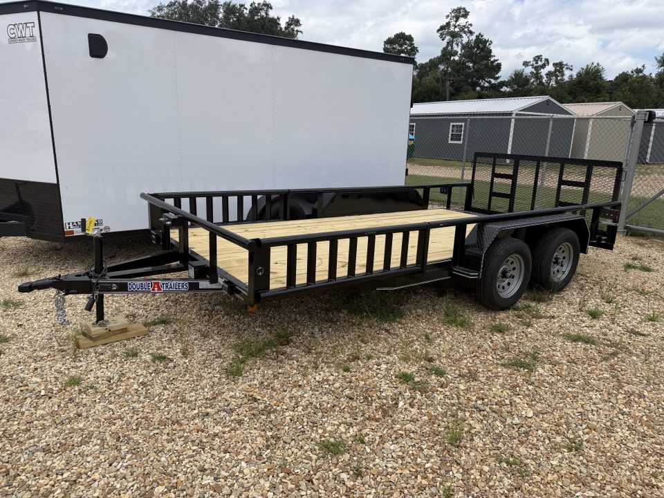 New 2026 Double A 83"x16' Utility Trailer