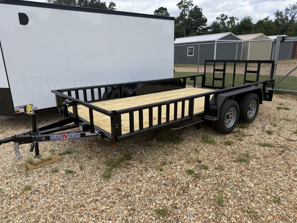 New 2026 Double A 83"x16' Utility Trailer