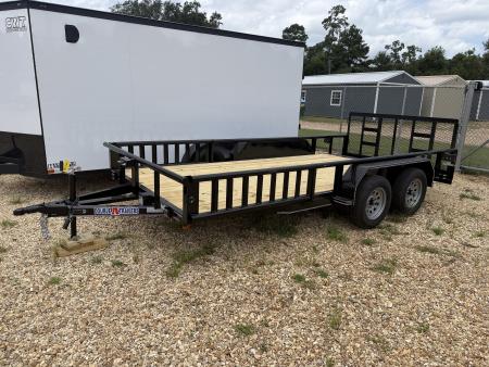 New 2026 Double A 83 x16' Utility Trailer
