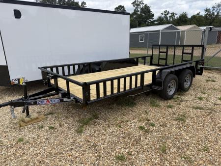 New 2026 Double A 83"x16' Utility Trailer