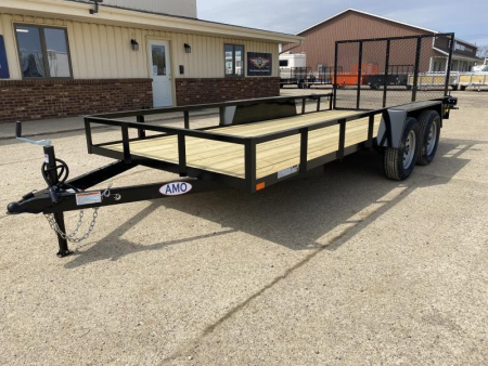 New 2026 AMO 82x16 TA2 Low Side 7K Landscape Trailer