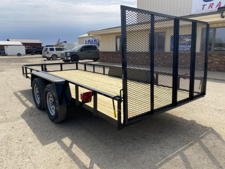 New 2026 AMO 82x16 TA2 Low Side 7K Landscape Trailer