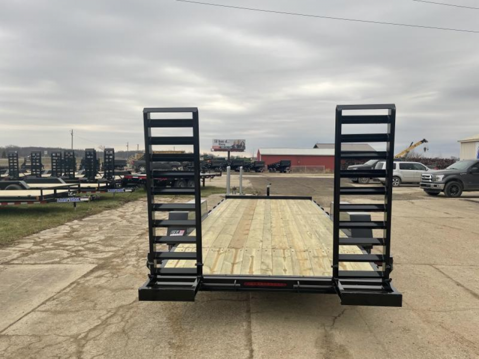 New 2026 AMO 82x18 Skidsteer 10k Equipment Trailer