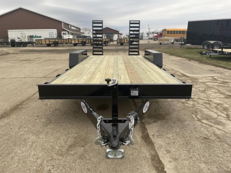 New 2026 AMO 82x18 Skidsteer 10k Equipment Trailer