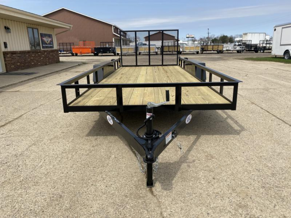 New 2026 AMO 82x18 TA2 Low Side 7K Landscape Trailer