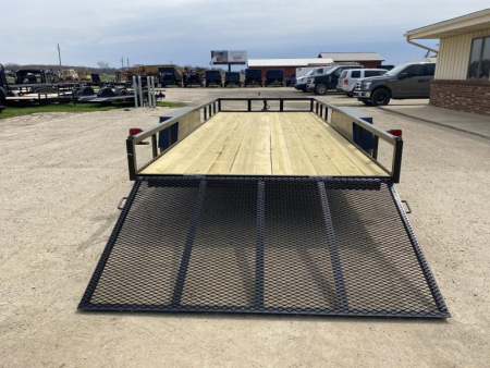 New 2026 AMO 82x18 TA2 Low Side 7K Landscape Trailer