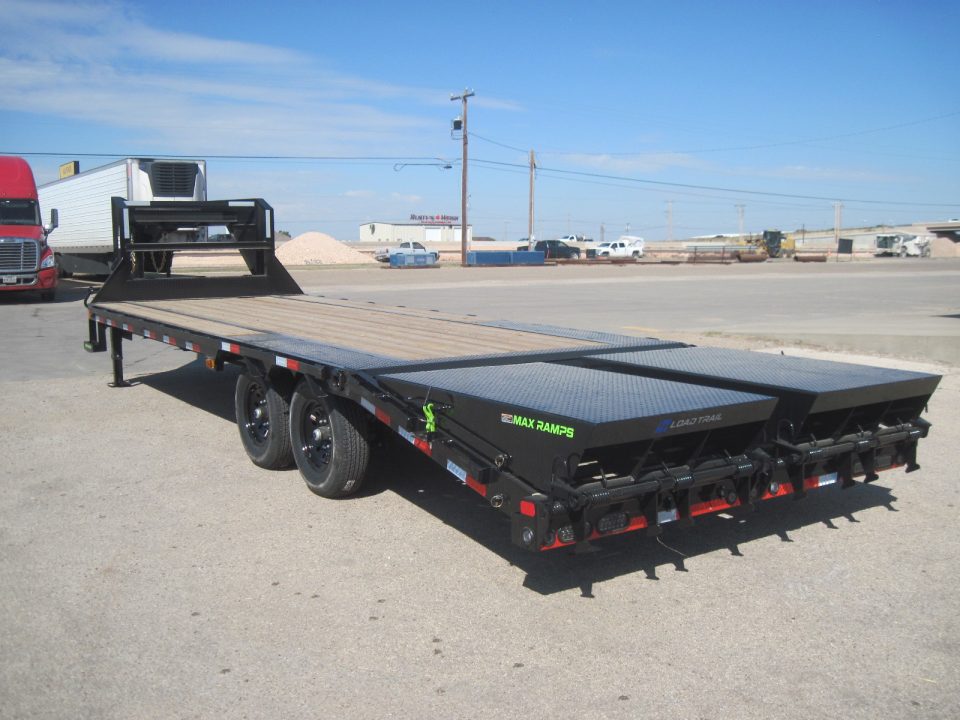 New 2026 Load Trail 102x25 GN Flatbed w/ Max Ramps 14k