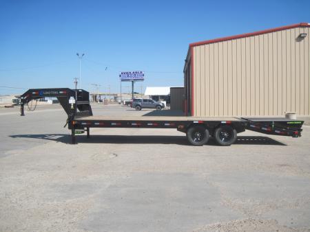 New 2026 Load Trail 102x25 GN Flatbed w/ Max Ramps 14k