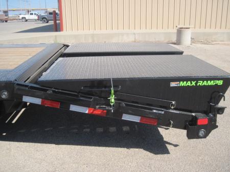 New 2026 Load Trail 102x25 GN Flatbed w/ Max Ramps 14k