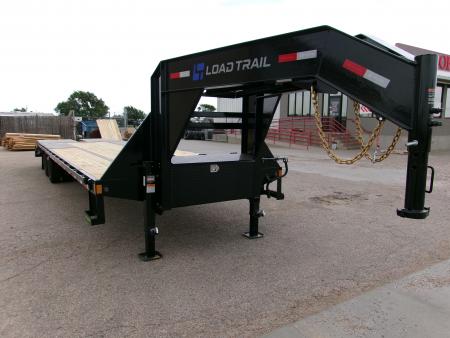 New 2026 Load Trail 32' GN Flatbed w/ Max Ramps & 12k axles, 25.9k