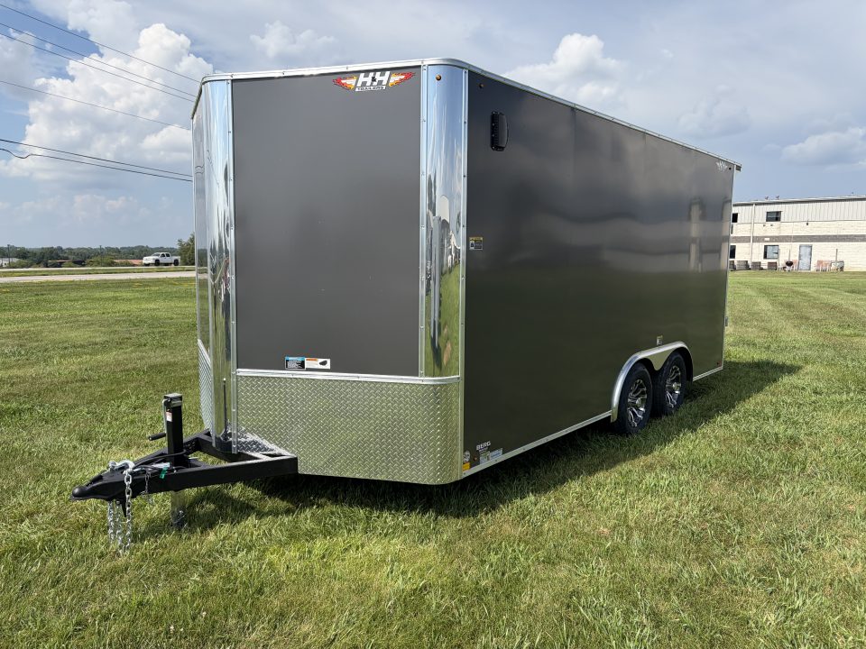 New 2027 H&H Trailers 8.5x16 10K Rated Enclosed