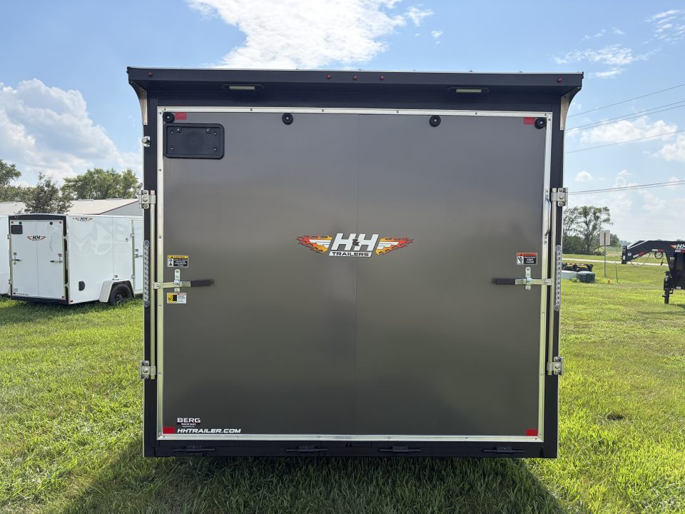 New 2027 H&H Trailers 8.5x16 10K Rated Enclosed
