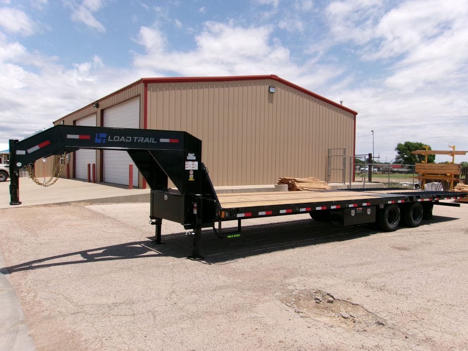 New 2026 Load Trail 32' GN Flatbed w/ 12' Hydraulic Dovetail 24k