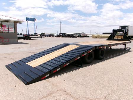 New 2026 Load Trail 32' GN Flatbed w/ 12' Hydraulic Dovetail 24k